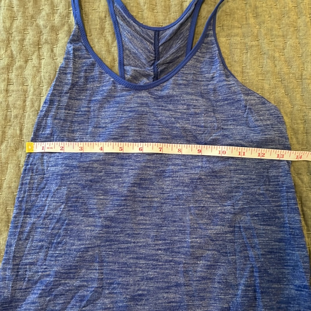 Lululemon Racerback Tank Blue Size 4 - Picture 2 of 5